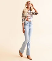 Cropped Mesh Top