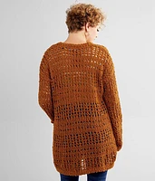 Chenille Cardigan Sweater