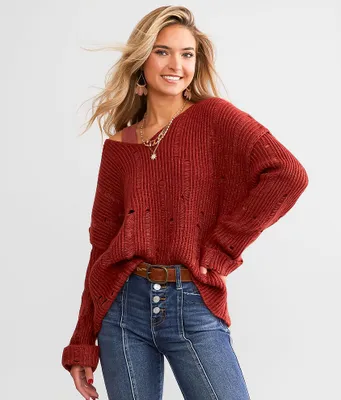 Daytrip Destructed Sweater