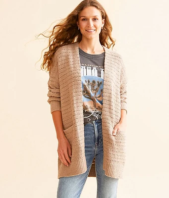 Daytrip Cozy Striped Cardigan Sweater