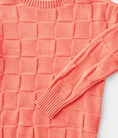 Girls - Checkered Sweater