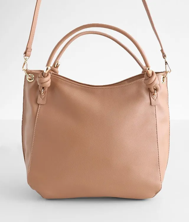 Moda Luxe, Bags, Moda Luxe Synthetic Leather And Suede Womens Tote Back  With Shoulder Strap