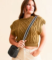 Woven Crossbody Purse