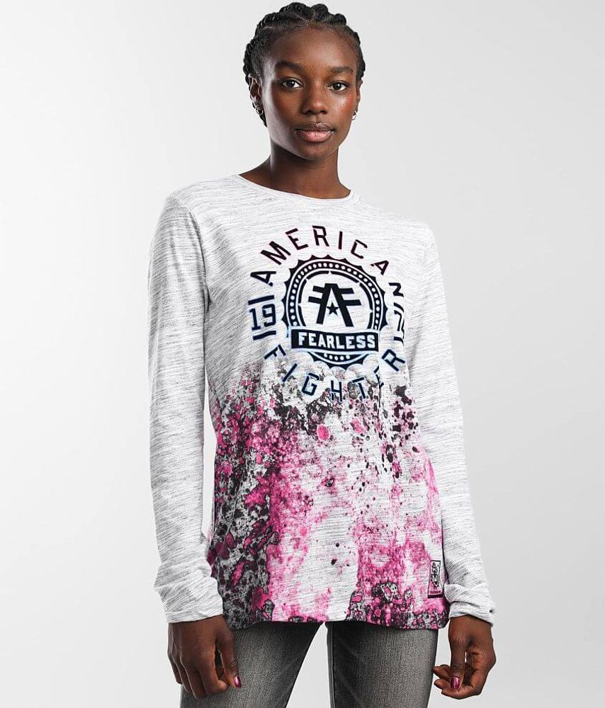 women's american fighter long sleeve shirts