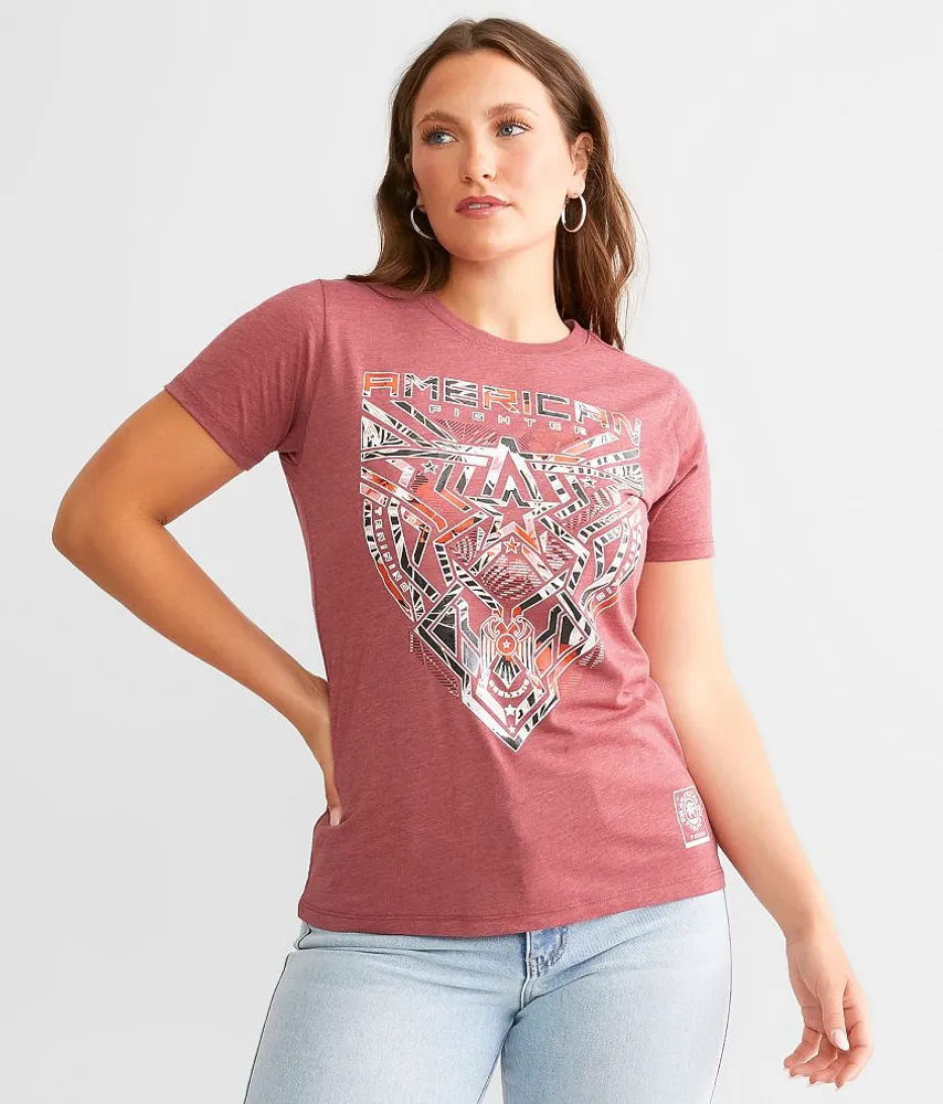 American Fighter Branson T-Shirt - Pink Medium, Women's