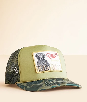 American Needle Miller High Life Camo Trucker Hat