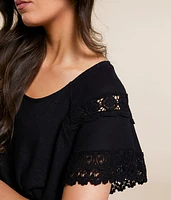Flowy Ribbed Top