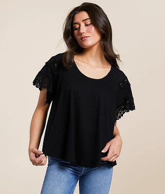 Flowy Ribbed Top