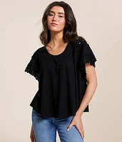 Flowy Ribbed Top