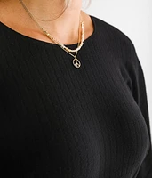 Crochet Strappy Dolman Top