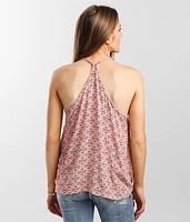 Medallion Print Tank Top