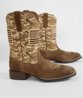 Ariat Sport Patriot Leather Cowboy Boot