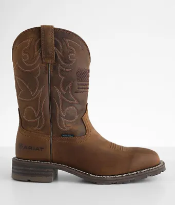 Ariat Hybrid Patriot Leather Cowboy Boot