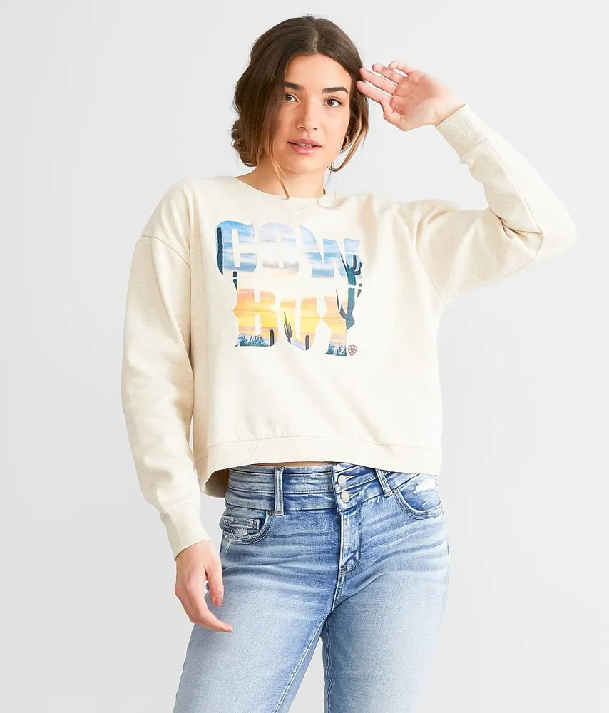 Ariat Cowboy Tulip Back Sweatshirt