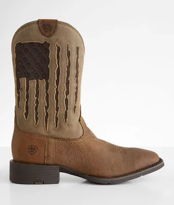 Ariat Sport My Country Ven TEK Leather Cowboy Boot