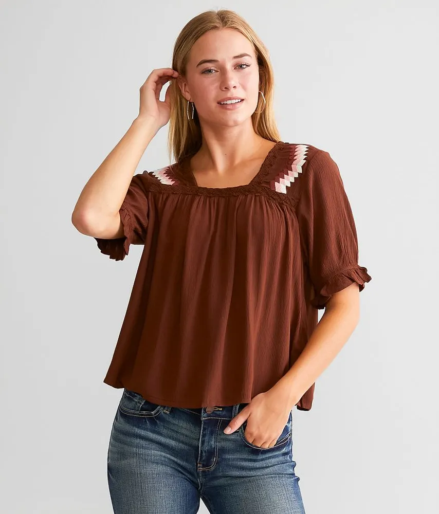 Ariat Oasis Crinkle Top