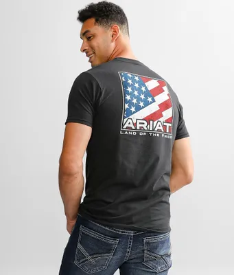Ariat Diagonal Flag T-Shirt