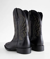 Slim Zip Ultra Cowboy Leather Boot