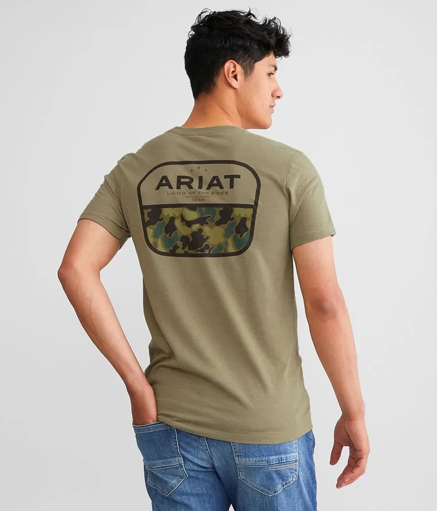 Ariat Duck Camo Badge T-Shirt