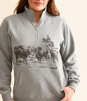 Cowboy Scene Pullover