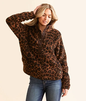 Ariat Berber Fleece Leopard Pullover