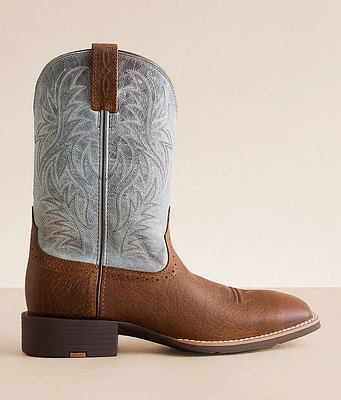 Ariat Sport Wide Leather Cowboy Boot