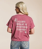 Always Ramblin' Cropped T-Shirt