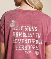Always Ramblin' Cropped T-Shirt