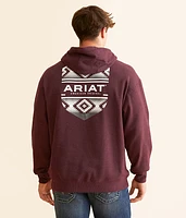 Ariat Canyon Aztec Shield Hooded Sweatshirt