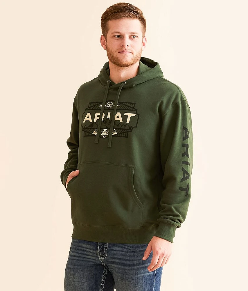 Ariat Chiricahua Mountain Badge Hooded Sweatshirt