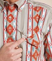 Wade Classic Western Stripe Shirt