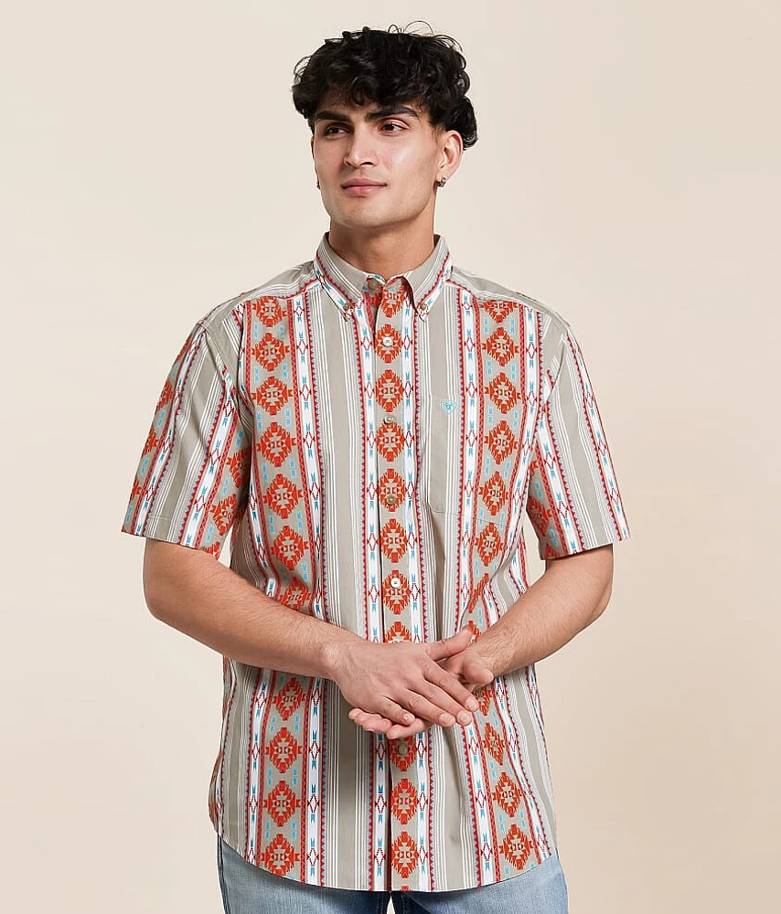 Wade Classic Western Stripe Shirt