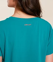 Cowgirl Boxy Cropped T-Shirt