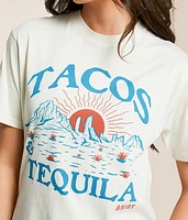 Tacos & Tequila Boyfriend T-Shirt