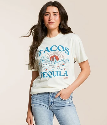 Tacos & Tequila Boyfriend T-Shirt