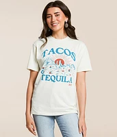 Tacos & Tequila Boyfriend T-Shirt