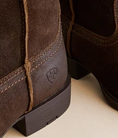 Sport Rambler Suede Cowboy Boot