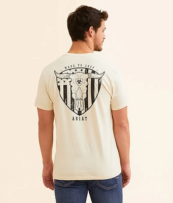 Ariat Stacked Skull America T-Shirt