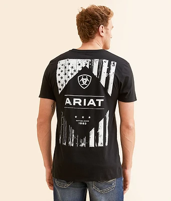 Ariat Wooden Diamond Flag T-Shirt