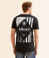 Ariat Wooden Diamond Flag T-Shirt