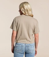 Bison Cropped T-Shirt