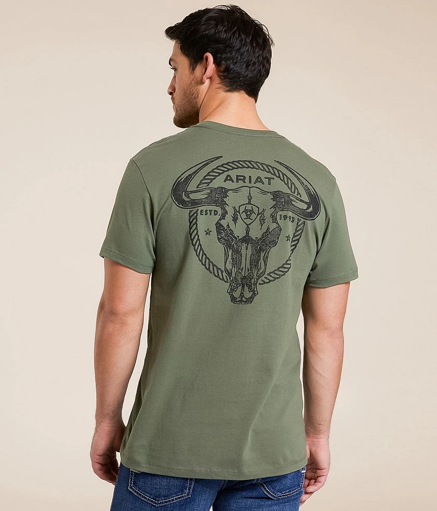 Bull Roper Stamp T-Shirt