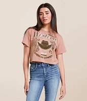 American Cowboy Cropped T-Shirt