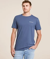 Wooden Longhorn Mountain T-Shirt
