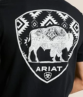 Bison Stamp Shield T-Shirt