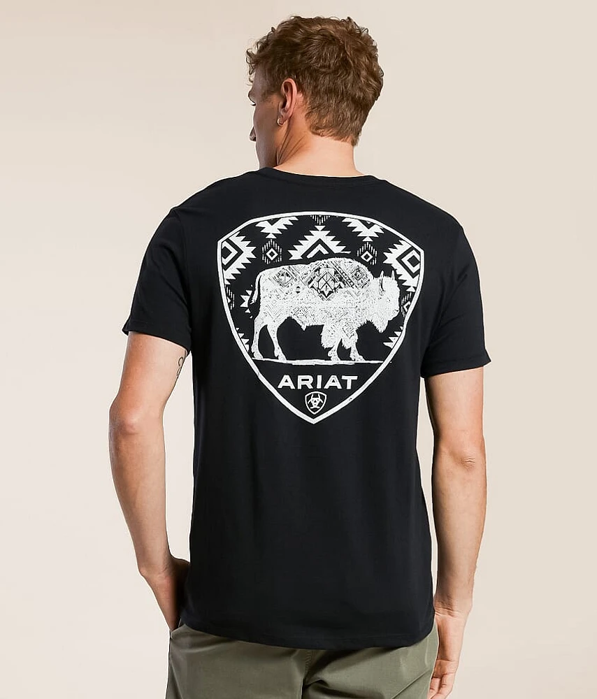 Bison Stamp Shield T-Shirt
