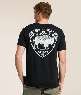 Bison Stamp Shield T-Shirt