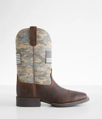 Toddler/Youth - Ariat Patriot Leather Cowboy Boot