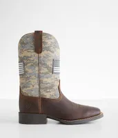 Toddler/Youth - Ariat Patriot Leather Cowboy Boot