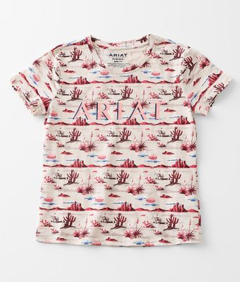 Girls - Ariat Real Yuma Print T-Shirt